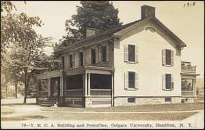 Y.M.C.A. building and postoffice, Colgate University, Hamilton, N.Y.
