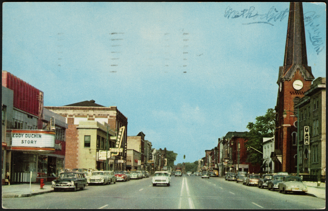Main Street looking west Batavia, New York Digital Commonwealth
