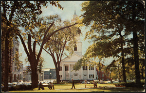 Court Square and First Congregational Church, Springfield, Mass.