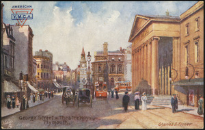 George Street & Theatre Royal. Plymouth
