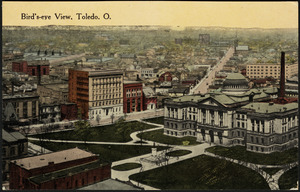 Bird's-eye view, Toledo, O.
