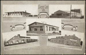 Camp Lee Va. (Hostess House, Liberty Theatre, Camp Library, Y.M.C.A. Auditorium, K. of C. Hall)