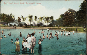 Raft Pond, Forest Park, Springfield, Mass.