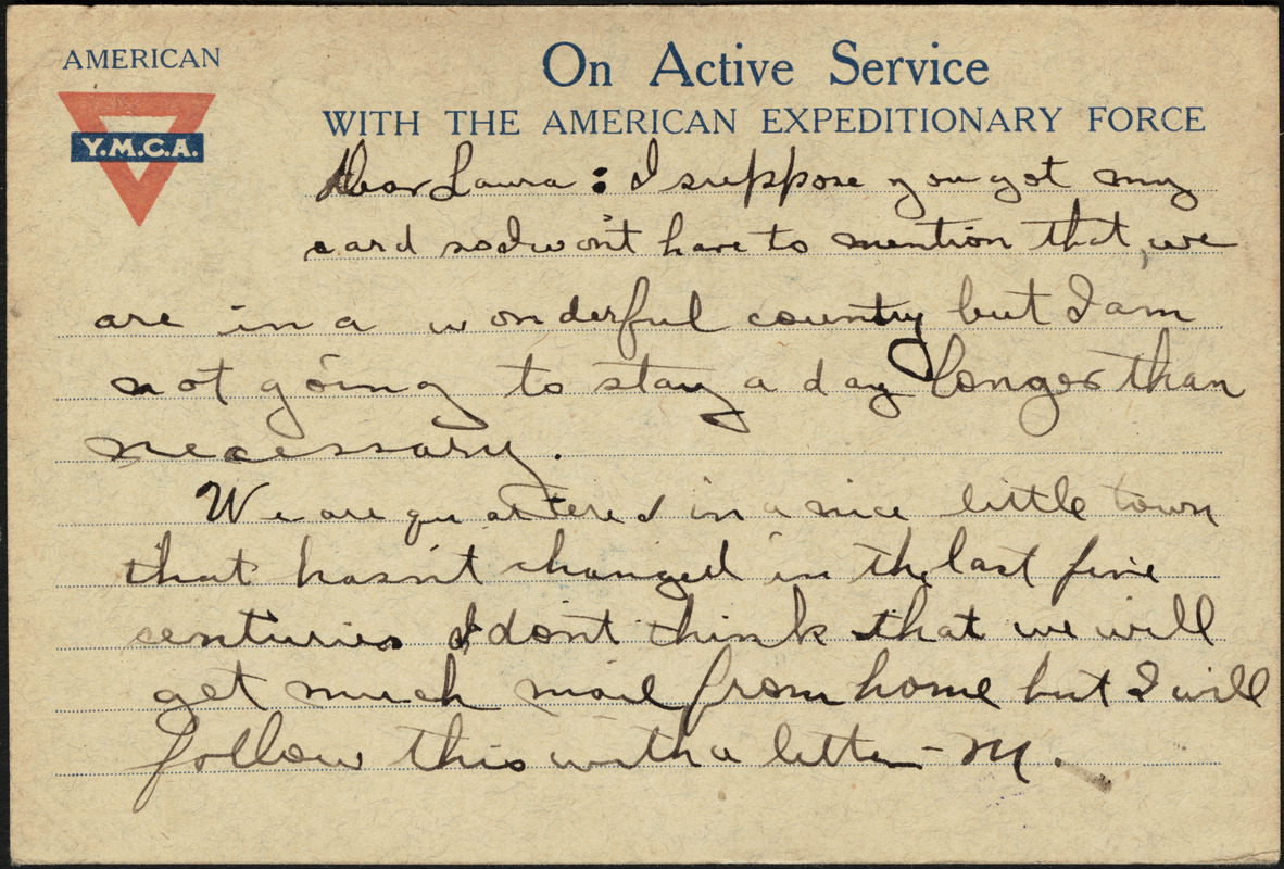 On active service with the American Expeditionary Force - Digital ...