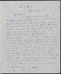 Letter from Anne Warren Weston, A. S. [Anti-Slavery] Office, [Boston], to Lucia Weston, 12 o'clock, [July]