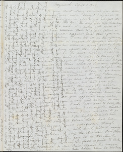 Letter from Anne Warren Weston, Weymouth, [Mass.], to Deborah Weston, April 1, 1842