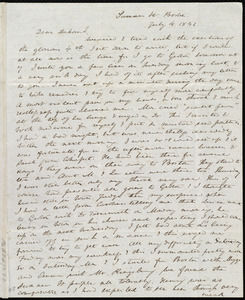 Letter from Anne Warren Weston, Summer St., Boston, to Deborah Weston, July 4, 1842