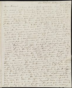 Letter from Anne Warren Weston, New Bedford, [Mass.], to Deborah Weston, Friday Evening. Sept. 30, 1842