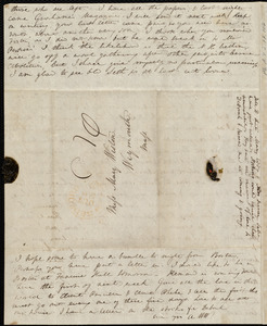 Letter from Anne Warren Weston, New Bedford, [Mass.], to Mary Weston, October 29, 1842