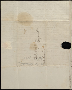 Letter from Anne Warren Weston to Mary Weston, Oct. 27, 1835, Tuesday morning