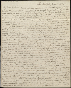 Letter from Anne Warren Weston, New Bedford, [Mass], to Deborah Weston, June 16, 1836