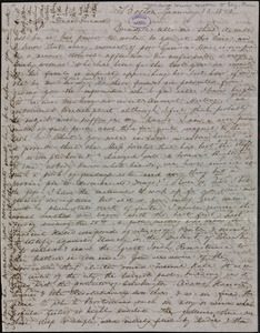 Letter from Anne Warren Weston, Boston, to Elizabeth Pease Nichol, January 30, 1842