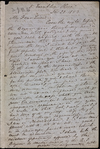 Letter from Anne Warren Weston, 5 Franklin Place, [Boston, Mass.], to John Bishop Estlin, Dec. 20, 1853