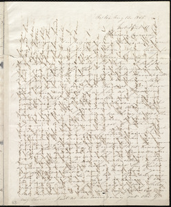 Letter from Caroline Weston, 11 West Street, Boston, to Anne Warren Weston, Aug. 13, 1835, Thursday morning