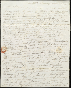 Letter from Caroline Weston, Boston, [Mass.], to Deborah Weston, Friday afternoon, [ca. 26 Oct. 1842]