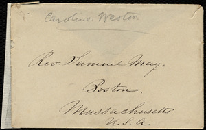 Letter from Caroline Weston, Paris, [France], to Samuel May, Dec. 2, 1848