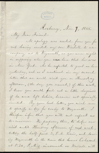 Letter from William Lloyd Garrison, Roxbury, [Mass.], to Caroline Weston, Nov. 7, 1866