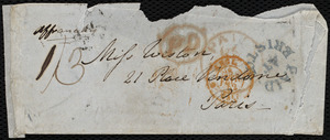 Letter from John Bishop Estlin, Park Street, [Bristol, England], to Caroline Weston, Feb. 11th, 1852