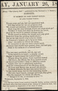 Letter from Caroline Weston, Richmond, The Green, No. 6 Pembroke Villa, to Mary Anne Estlin, April 21, 1863
