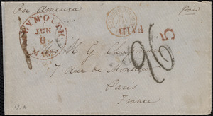 Letter from Deborah Weston, Weymouth, [Mass.], to Caroline Weston, 6 June 1854