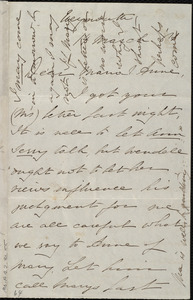 Letter from Deborah Weston, Weymouth, [Mass.], to Maria Weston Chapman and Anne Greene Chapman Dicey, 14 March [18]61