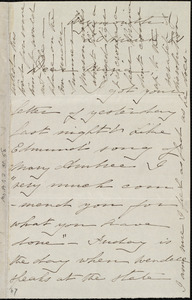 Letter from Deborah Weston, Weymouth, [Mass.], to Maria Weston Chapman, 20 March [18]61