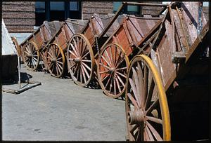 Fish carts, Commonwealth Pier