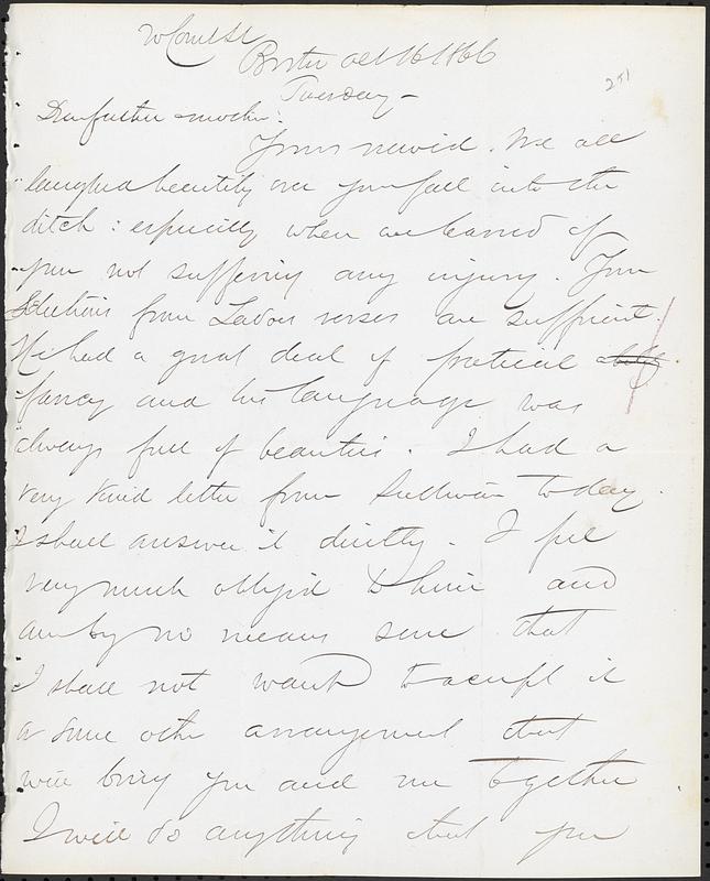 Letter from John D. Long to Zadoc Long and Julia D. Long, October 16, 1866