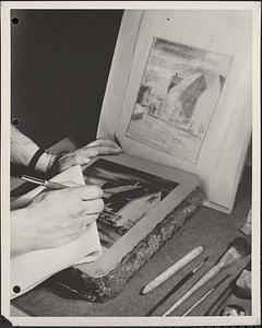 The making of a lithograph by John Gregory