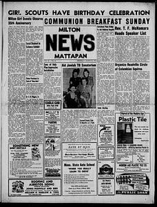 Milton Mattapan News, March 20, 1947
