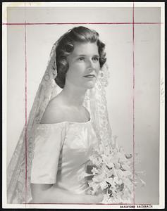 Mrs. John Weston Adams (Mary Pierce Markle), wedding Aug. 29.