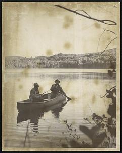 New Hampshire Fish and Game Photo -- Uel Gardner. New Hampshire has over 1500 lakes and ponds, large and small, to suit any angler’s fancy.