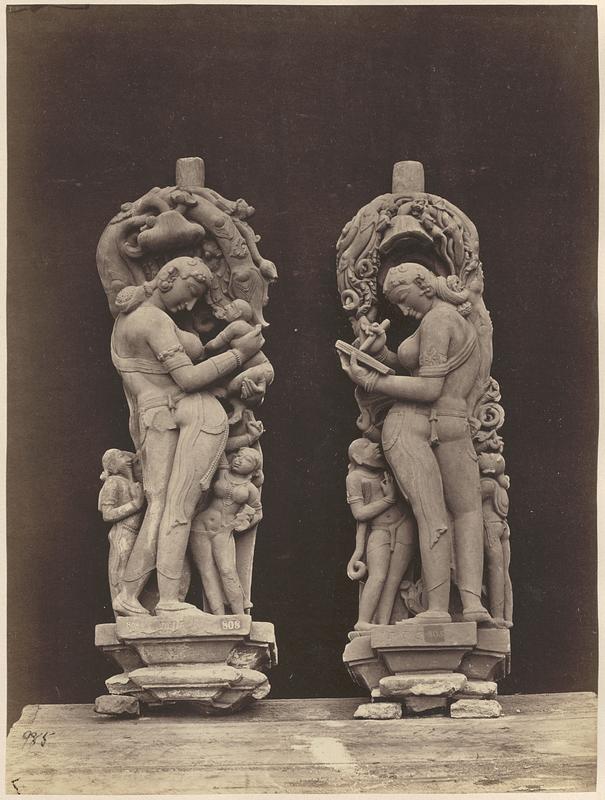 Ornamental figures found at Cuttack, India