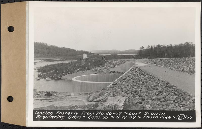 Contract No. 66, Regulating Dams, Middle Branch (New Salem), and East
