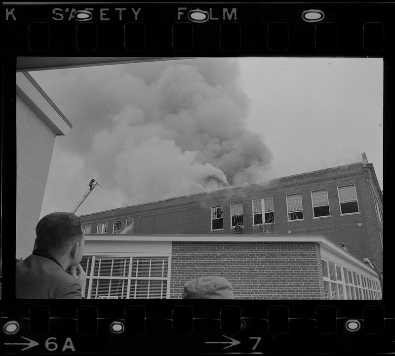 Amesbury High School fire