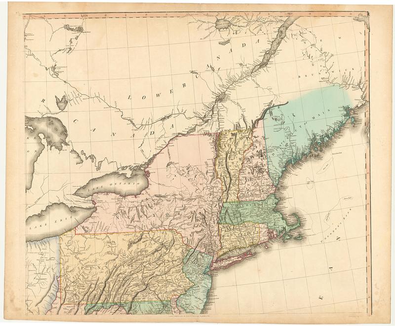 A map of the United States of North America drawn from a number of critical researches