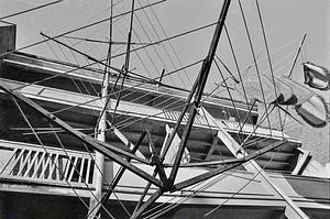 Clothesline and back porches, Salem