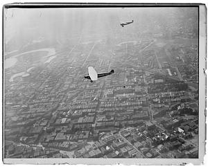 Plane Southern Cross over Boston