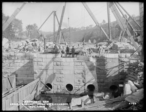 Wachusett Dam, Ashlar masonry, upper gate chamber, Clinton, Mass., Nov. 1, 1902