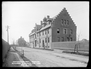 Distribution Department, Glenwood Pipe Yard, buildings, Medford, Mass., Nov. 22, 1902