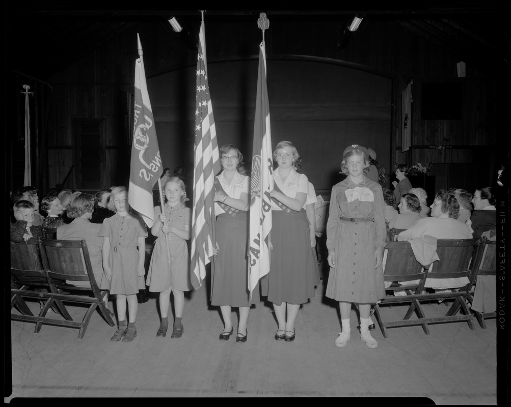Barnstable Girl Scouts at Barnstable Village Hall