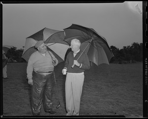 George Morrison and Johnny Gaucus at Hyannisport, Indian Summer Golf