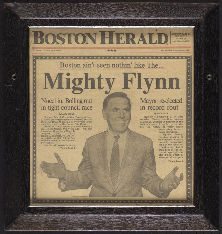 Boston ain't seen nothin' like The. . . Mighty Flynn