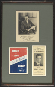 Maurice J. Tobin memorabilia
