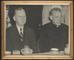 John B. Hynes and Archbishop Richard James Cushing
