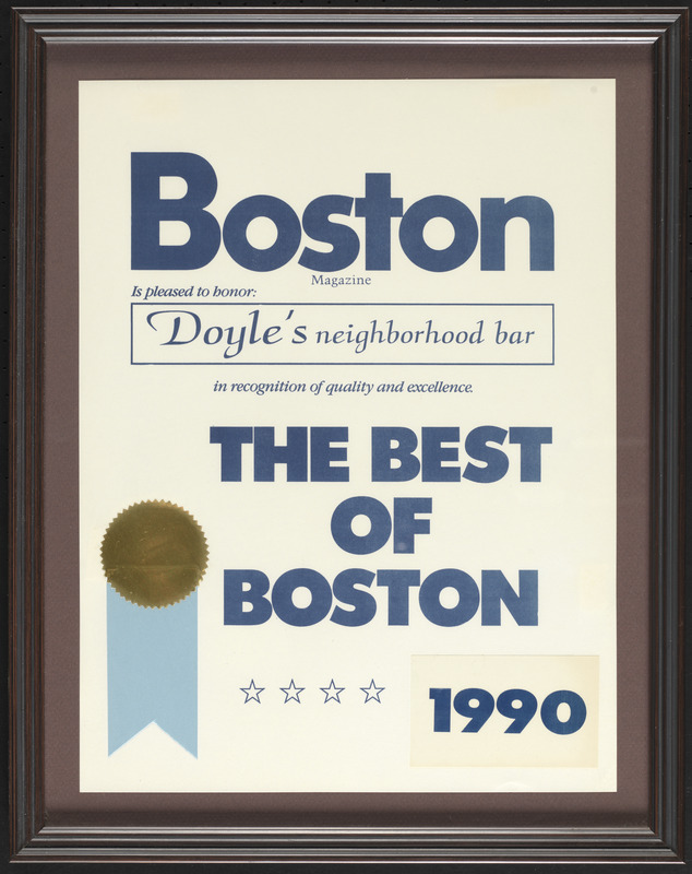 Boston Magazine, the best of Boston, 1990