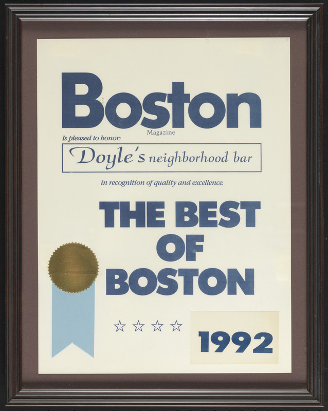Boston Magazine, the best of Boston, 1992