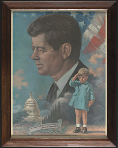 A last salute to the president, John F. Kennedy Jr.