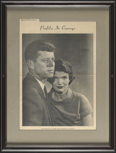 The president and Mrs. John Fitzgerald Kennedy