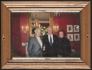 Bill Clinton with Ed Phelan and woman
